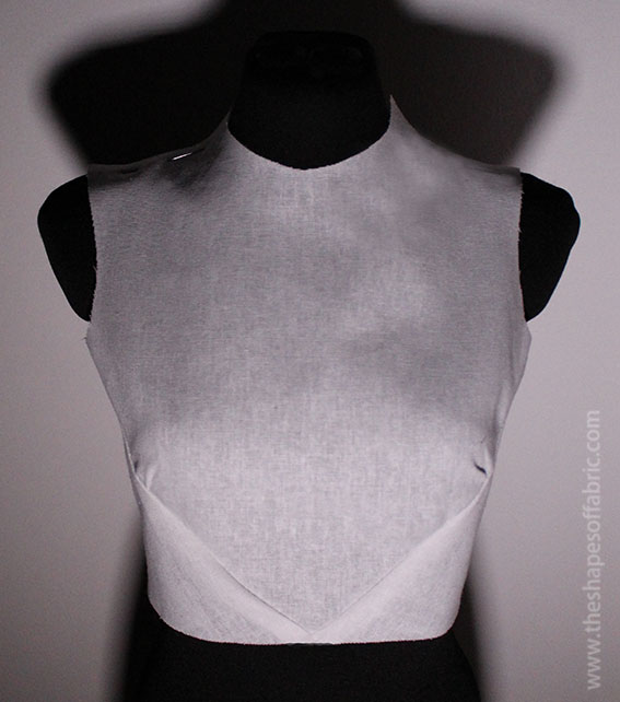bodice with stylelines and gathers | Dart Manipulation