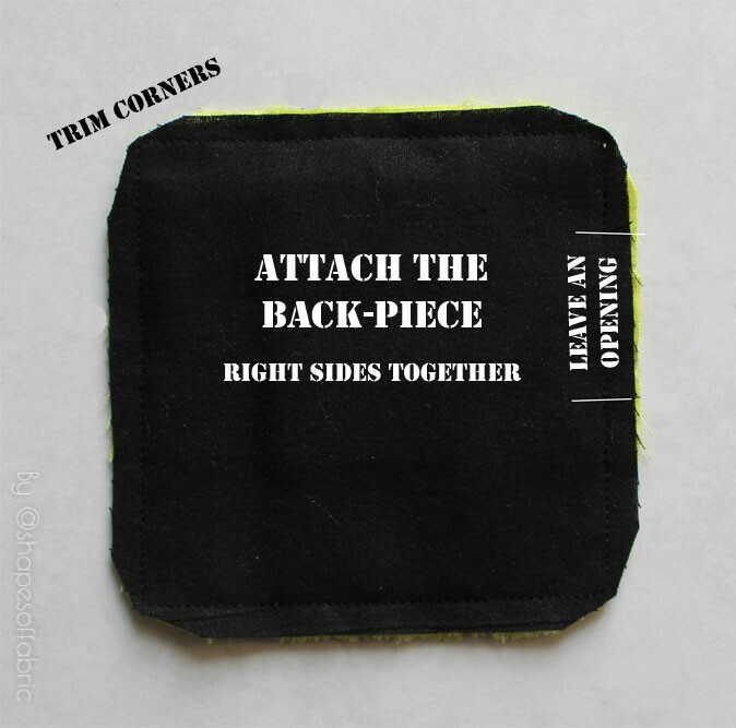 attaching back