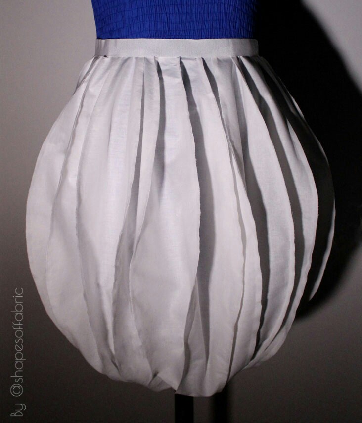 balloon panel-skirt