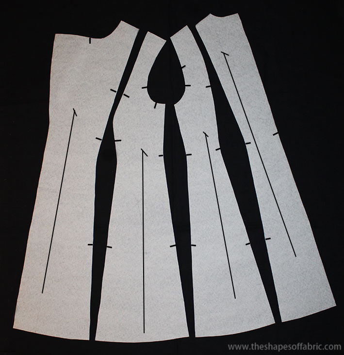 How to construct a trench coat - The Shapes of Fabric