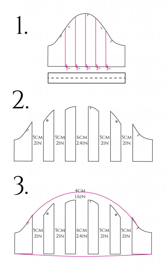 Pouf sleeve pattern