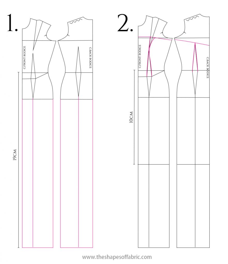 How to Draft Patterns for DIY Barbie Clothes - The Shapes of Fabric