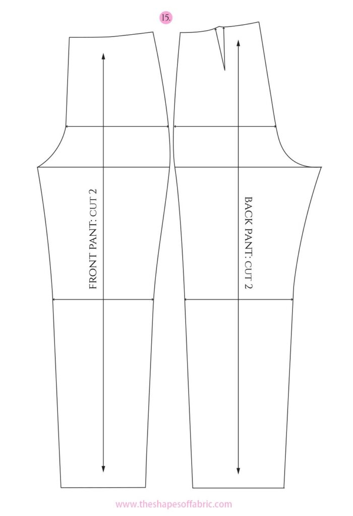 basic pants pattern