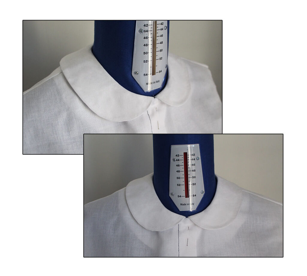 DIY detachable collar pattern: How to make a peter pan collar