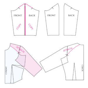 Draft and Sew Sculptural Doll Clothes - The Shapes of Fabric