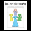 11.5in. Doll Pattern Set