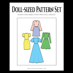 11.5in. Doll Pattern Set