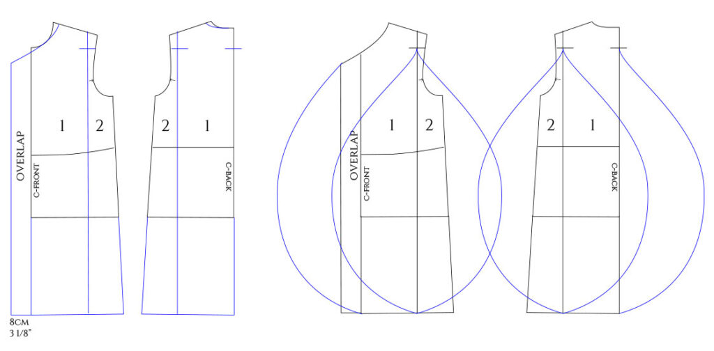 パターンメーキングの原理 Draping×Pattern-drafting 立体裁断