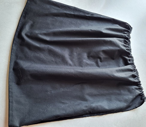 The lining prepared.